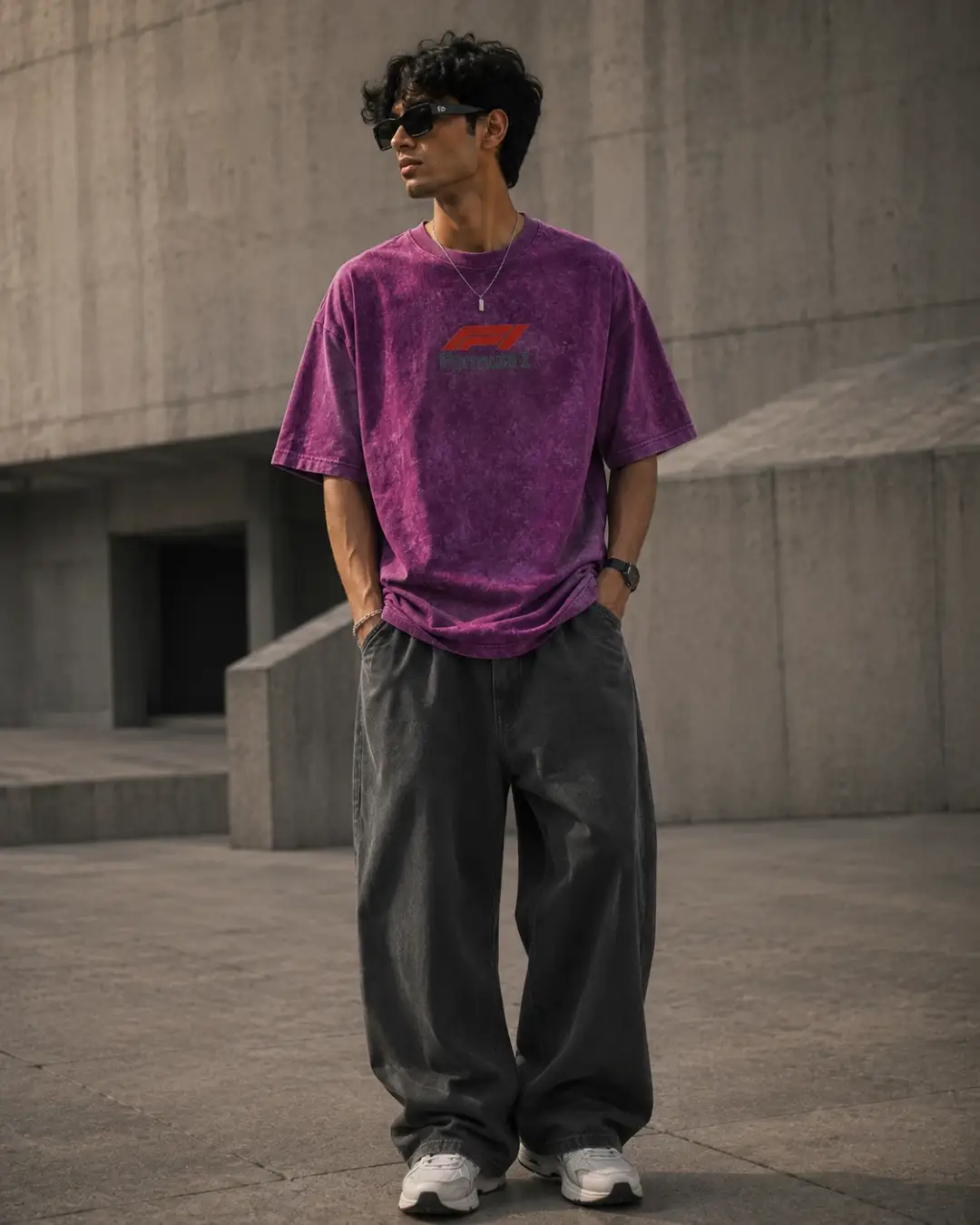 Formula 1 Acid Wash Oversized