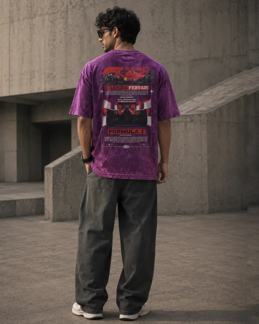 Formula 1 Acid Wash Oversized