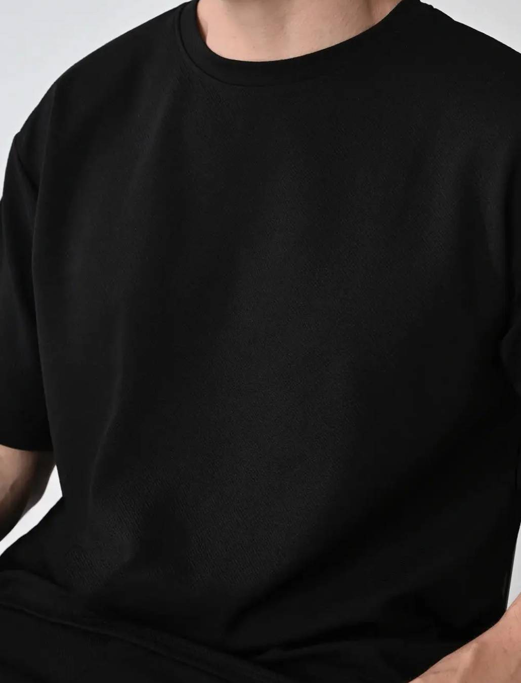 3 Pocket Co-ord Set Black
